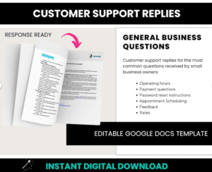 Customer Support Replies